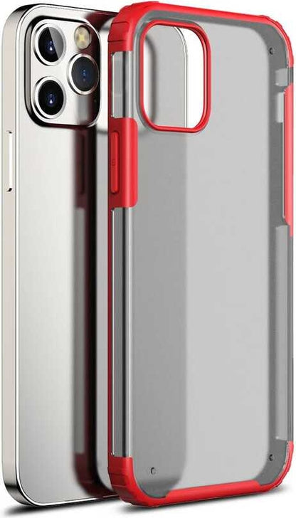 iPhone 12 Pro Max Uyumlu Mnc Volks Kapak-Kırmızı