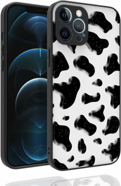 iPhone 12 Pro Max Uyumlu Desenli Kamera Korumalı Parlak Mnc Nora Kapak-No2