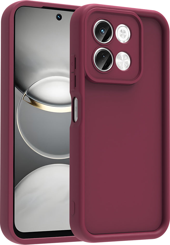Tecno Spark 30 4g Kılıf Kamera Korumalı Mnc Ananas Kapak - Mürdüm