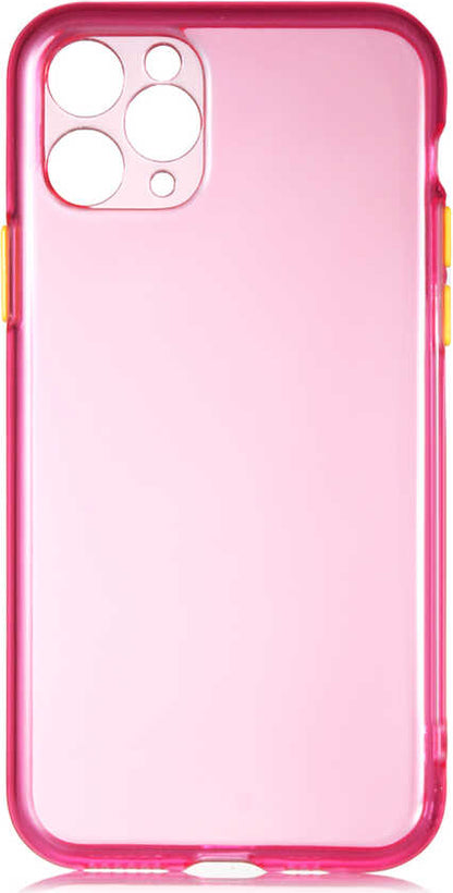 iPhone 11 Pro Max Uyumlu Mnc Bistro Kapak-Pembe