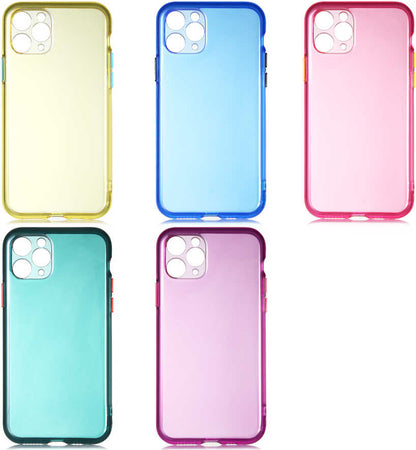 iPhone 11 Pro Max Uyumlu Mnc Bistro Kapak-Pembe