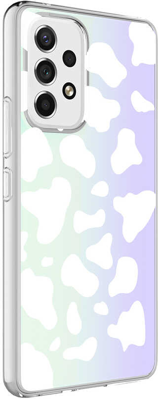 Galaxy A33 5g Kılıf Mnc M-Blue Desenli Kapak-Cow No2