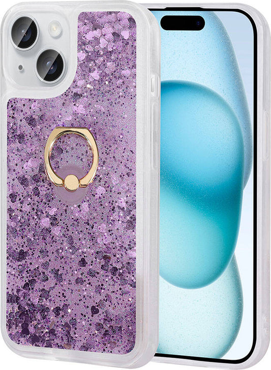 Apple iPhone 15 Plus Kılıf Mnc Milce Kapak-Mor