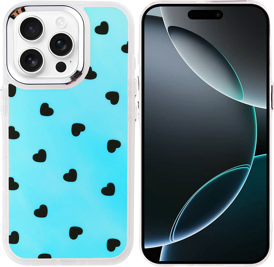 iPhone 16 Pro Kılıf Airbag Tasarımlı Mnc Hadra Kapak - Kalp