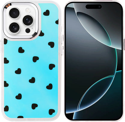 iPhone 16 Pro Kılıf Airbag Tasarımlı Mnc Hadra Kapak - Kalp