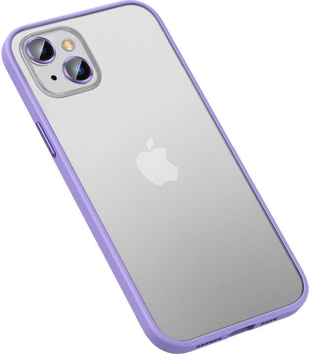 iPhone 13 Uyumlu Mnc Retro Kapak-Lila