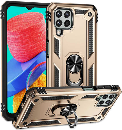 Galaxy M33 Kılıf Mnc Vega Kapak-Gold