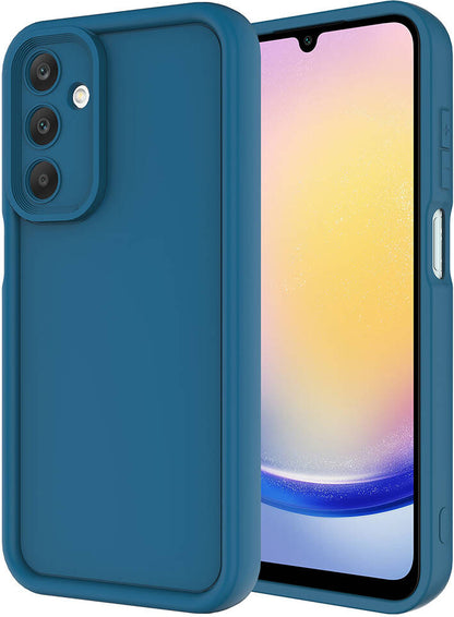 Galaxy A15 Kılıf Kamera Korumalı Mnc Ananas Kapak-Koyu Yeşil