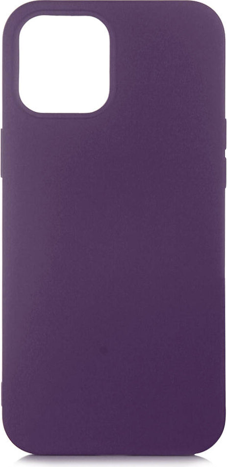 iPhone 12 Pro Max Uyumlu Mnc Lsr Laaakan Kapak-Derin Mor