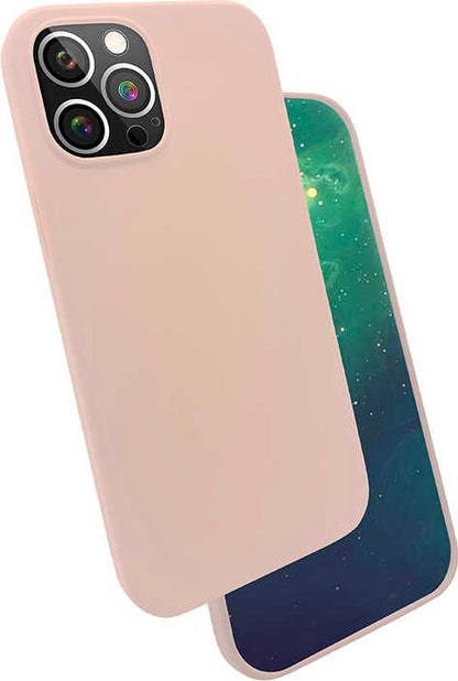 iPhone 12 Pro Uyumlu Mnc Silk Silikon-Lila