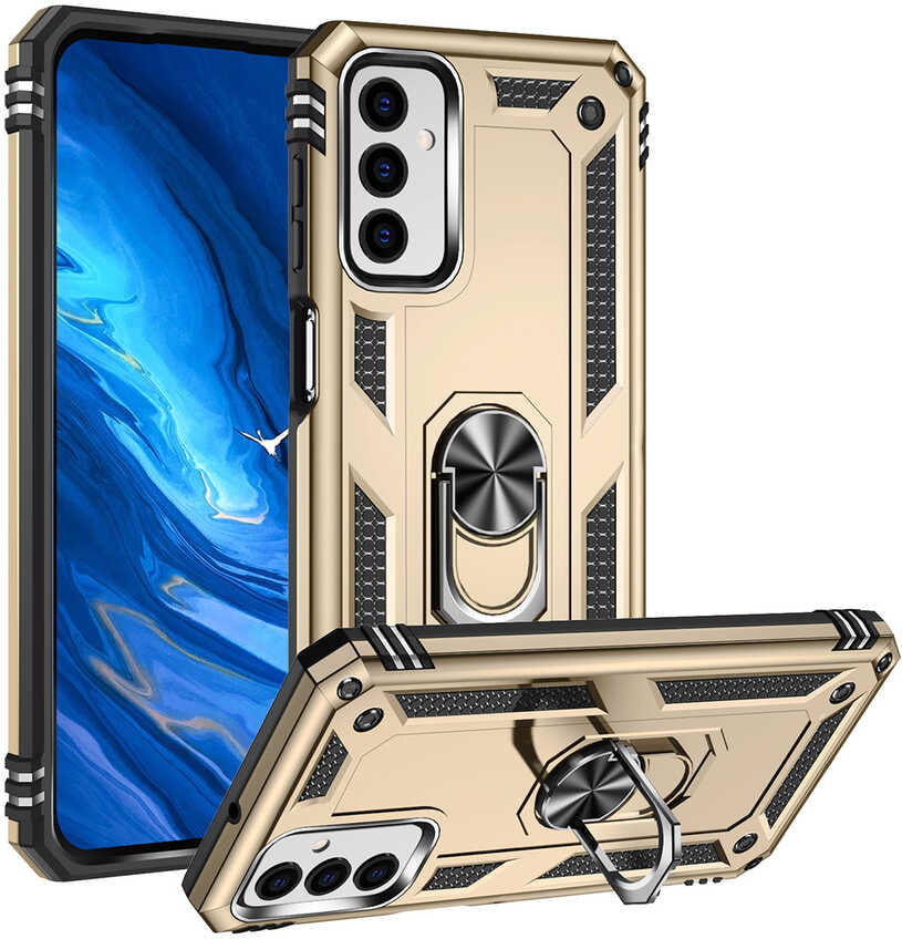Galaxy M23 Kılıf Mnc Vega Kapak-Gold