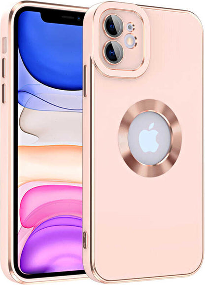 iPhone 11 Kılıf Mnc Kongo Kapak-Rose Gold
