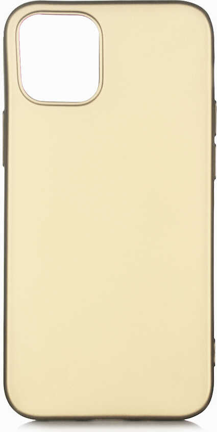 iPhone 12 Pro Max Uyumlu Mnc Premier Silikon Kapak-Gold