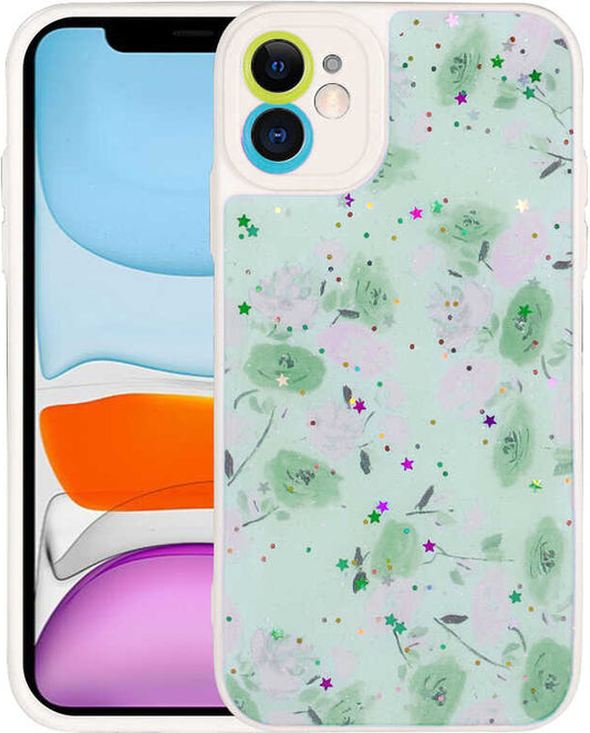 iPhone 11 Kılıf Kamera Korumalı Sert Desenli Mnc Pami Kapak-No3