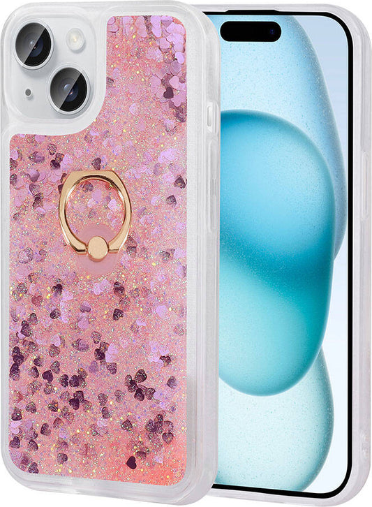 Apple iPhone 15 Plus Kılıf Mnc Milce Kapak-Pembe