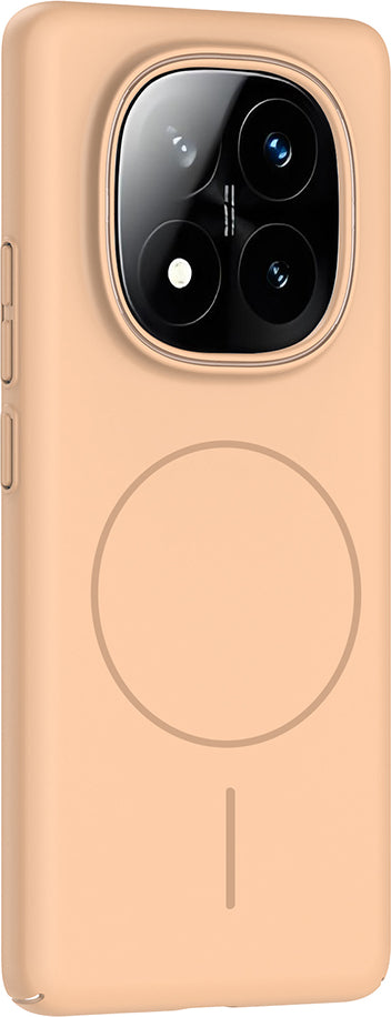 Redmi Note 14 Pro Plus Kılıf Magsafe Şarj Özellikli Mnc Ruby Silikon Kapak - Siyah