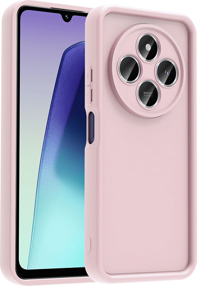 Redmi 14C Kılıf Kamera Korumalı Mnc Ananas Kapak - Pembe