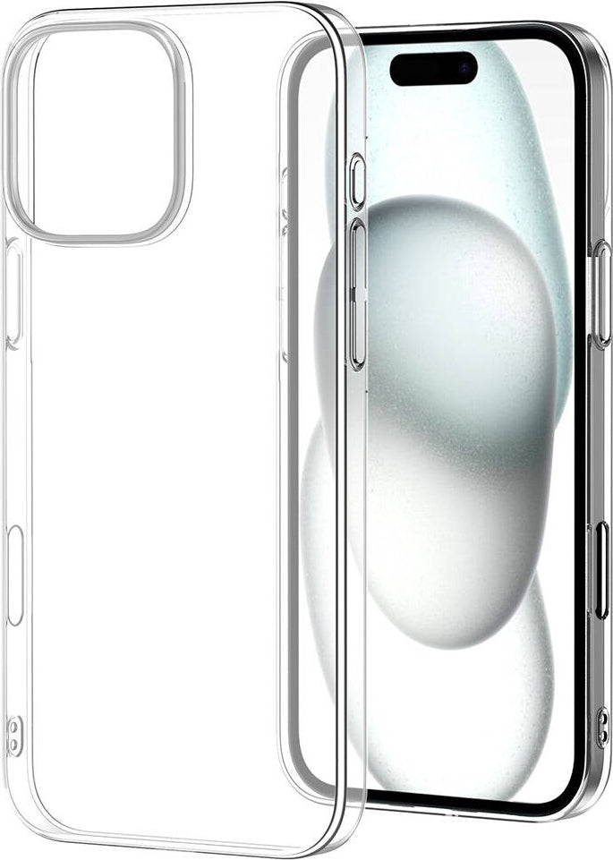 Apple iPhone 16 Pro Kılıf Mnc Droga Kapak-Şeffaf