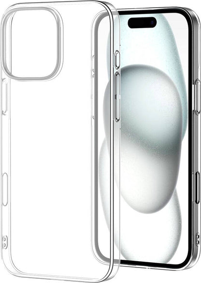 Apple iPhone 16 Pro Kılıf Mnc Droga Kapak-Şeffaf
