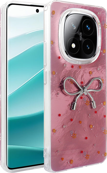Redmi Note 14 Pro Plus Kılıf Kamera Korumalı Figürlü Mnc Ponti Silikon Kapak - Lila