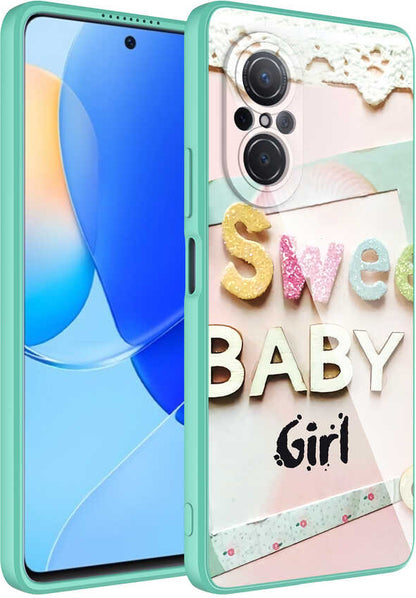 Huawei Nova 9 Se Kılıf Kamera Korumalı Desenli Sert Silikon Mnc Epoksi Kapak-No5