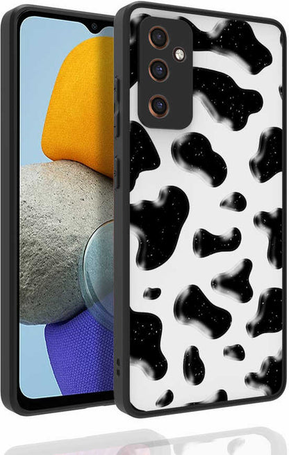 Galaxy M23 Kılıf Desenli Kamera Korumalı Parlak Mnc Nora Kapak-No2