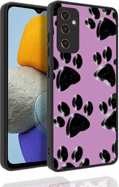 Galaxy M23 Kılıf Desenli Kamera Korumalı Parlak Mnc Nora Kapak-No3