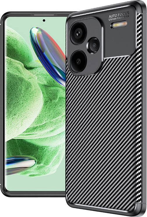 Xiaomi Redmi Note 13 Pro Plus 5g Kılıf Mnc Negro Silikon Kapak-Siyah