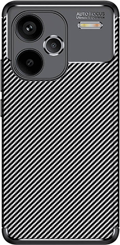 Xiaomi Redmi Note 13 Pro Plus 5g Kılıf Mnc Negro Silikon Kapak-Siyah