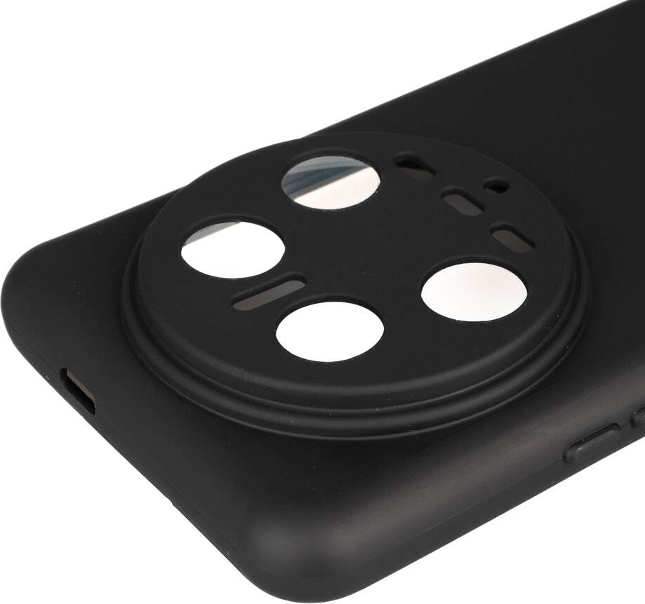 Xiaomi Mi 14 Ultra Kılıf Mnc Biye Silikon-Siyah