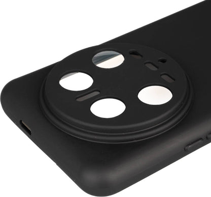 Xiaomi Mi 14 Ultra Kılıf Mnc Biye Silikon-Siyah