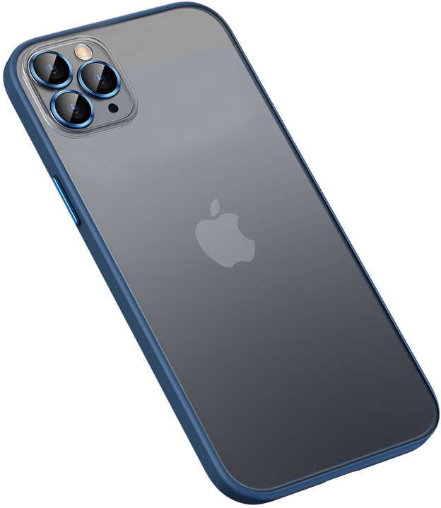 iPhone 13 Pro Uyumlu Mnc Retro Kapak-Lacivert
