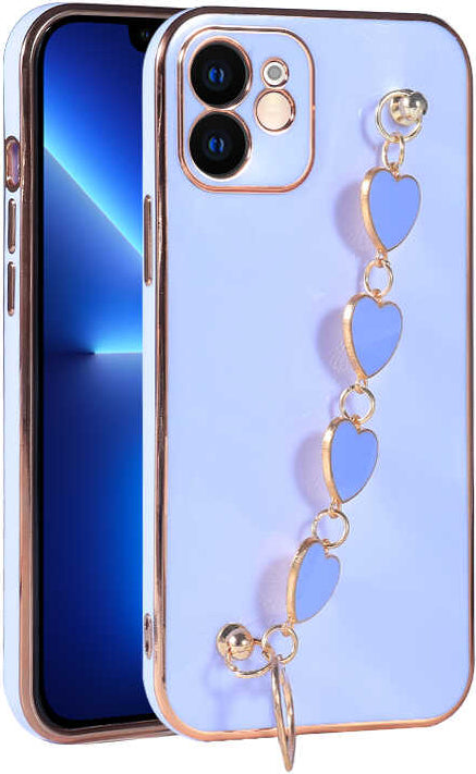 iPhone 11 Uyumlu Mnc Kalbim Kapak-Lila