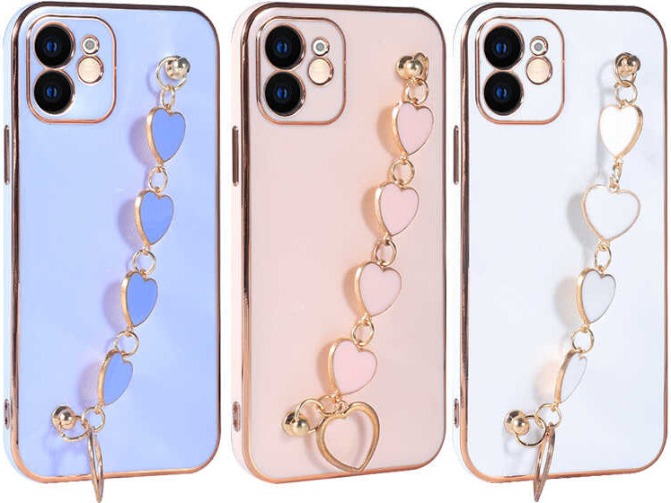 iPhone 11 Uyumlu Mnc Kalbim Kapak-Lila