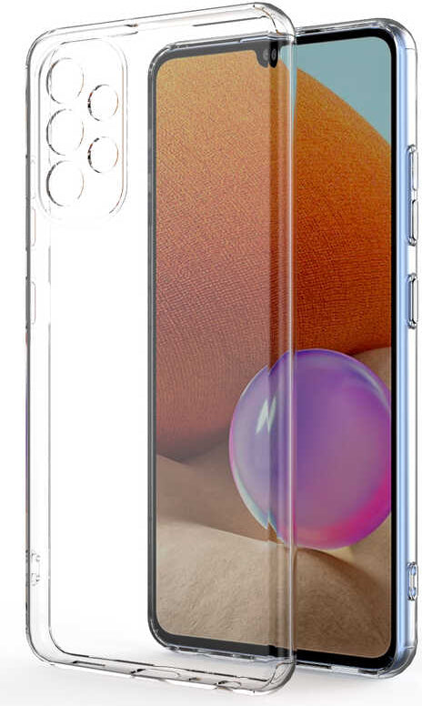 Galaxy A33 5g Kılıf Mnc Kamera Korumalı Süper Silikon Kapak-Renksiz