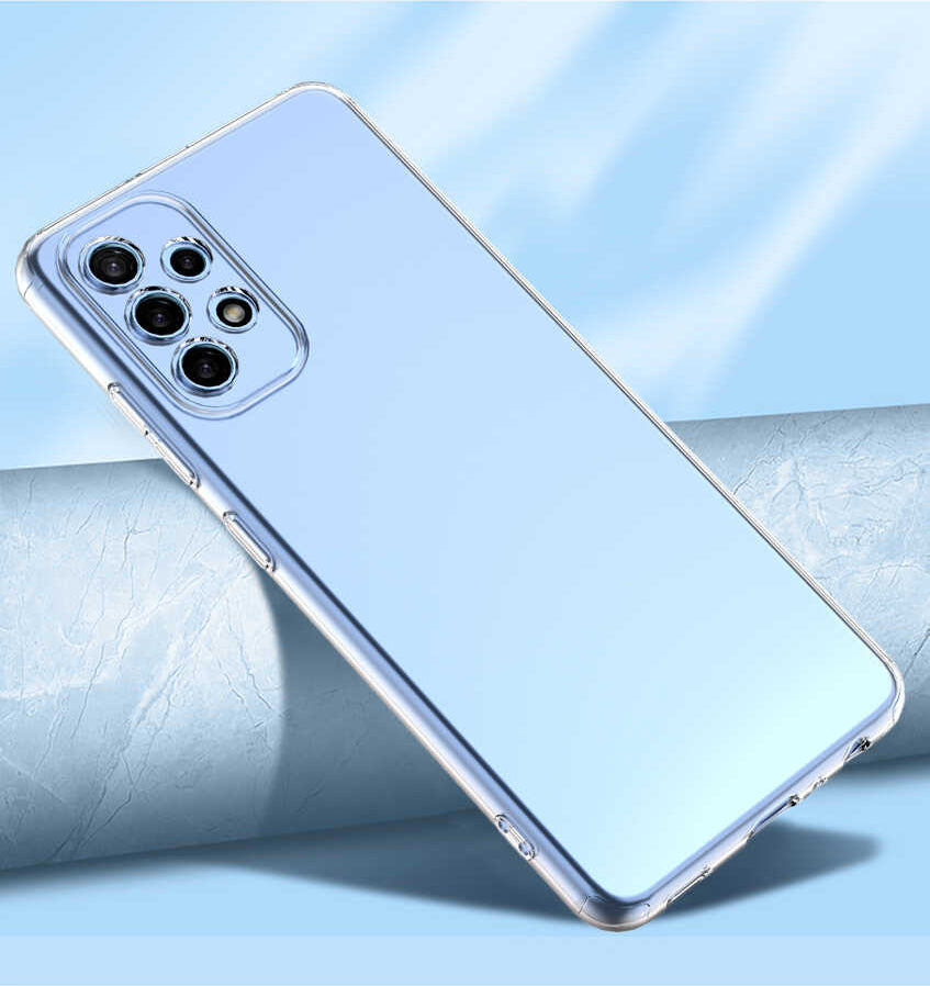 Galaxy A33 5g Kılıf Mnc Kamera Korumalı Süper Silikon Kapak-Renksiz