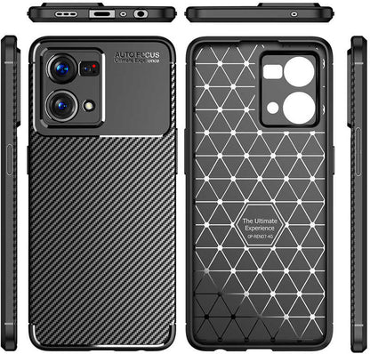 Oppo Reno 7 4g Kılıf Mnc Negro Silikon Kapak-Siyah