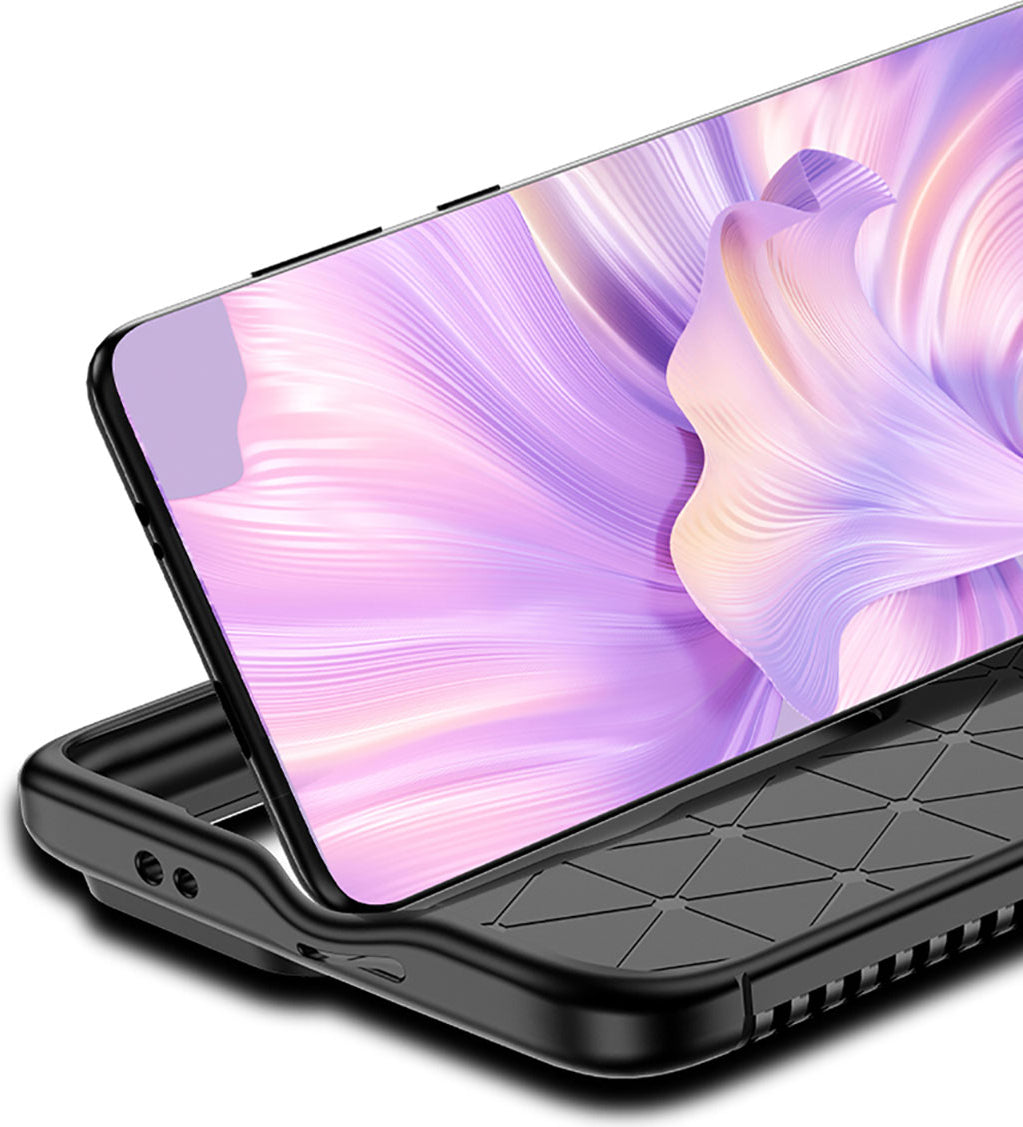 Huawei P60 Pro Kılıf Mnc Negro Silikon Kapak-Siyah