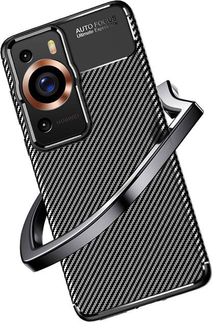 Huawei P60 Pro Kılıf Mnc Negro Silikon Kapak-Siyah