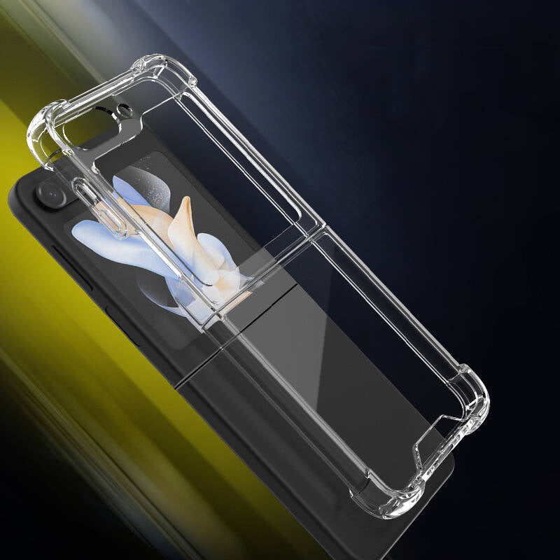 Galaxy Z Flip 5 Kılıf Mnc Nitro Anti Shock Silikon-Renksiz