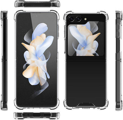 Galaxy Z Flip 5 Kılıf Mnc Nitro Anti Shock Silikon-Renksiz