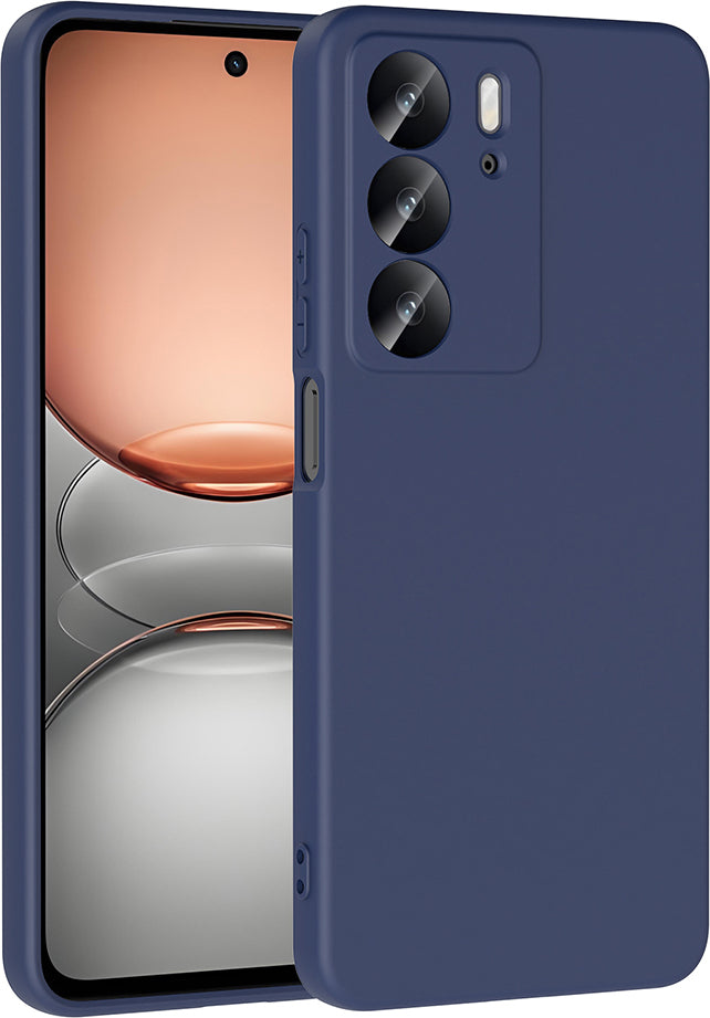 Realme C75 Kılıf Mnc Mara Lansman Kapak - Lacivert