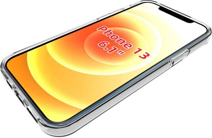 iPhone 13 Uyumlu Mnc Süper Silikon Kapak-Renksiz