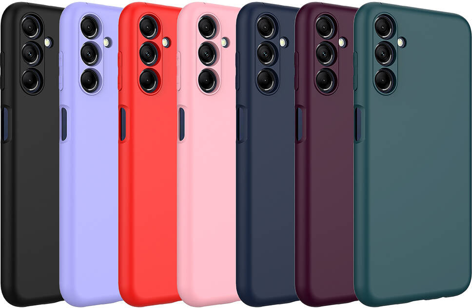 Galaxy A25 Kılıf Mnc Mara Laaakan Kapak-Koyu Yeşil