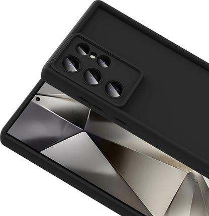 Galaxy S24 Ultra Kılıf Kamera Korumalı Mnc Ananas Kapak - Siyah
