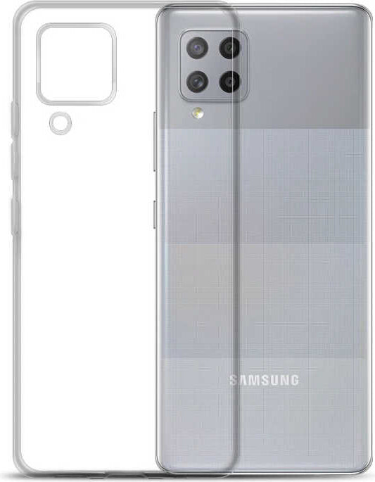 Galaxy M22 Kılıf Mnc Süper Silikon Kapak-Renksiz