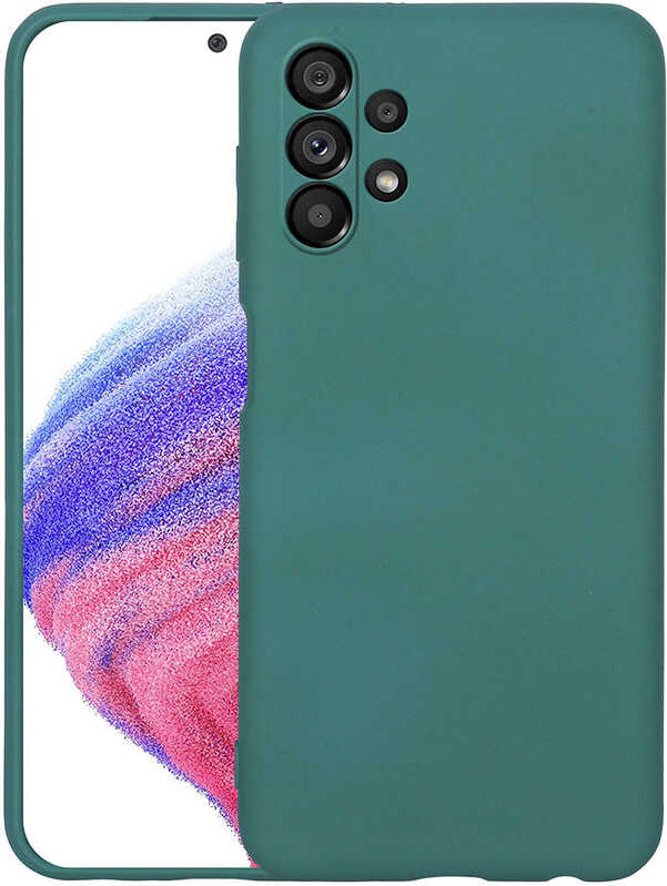 Galaxy A23 Kılıf Mnc Mara Laaakan Kapak-Koyu Yeşil