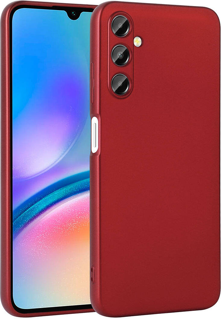 Galaxy A05S Kılıf Mnc Premier Silikon Kapak-Kırmızı