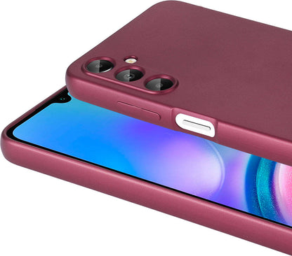 Galaxy A05S Kılıf Mnc Premier Silikon Kapak-Kırmızı