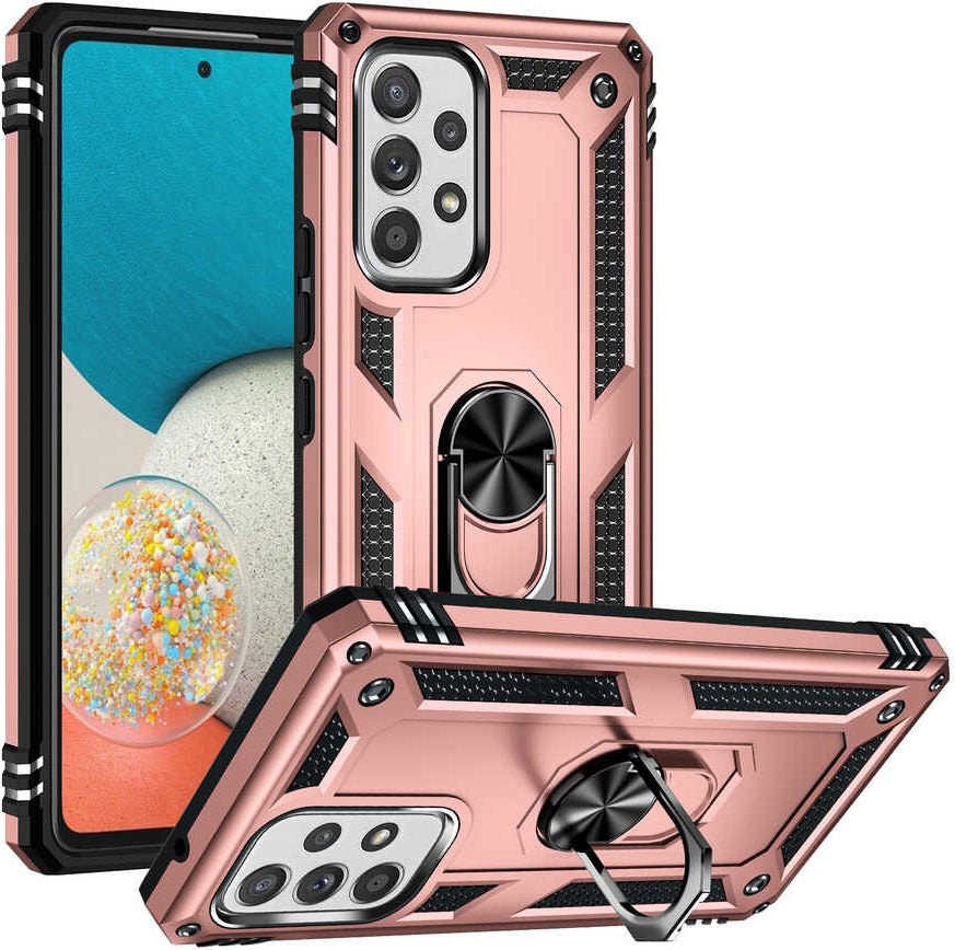 Galaxy A53 5g Kılıf Mnc Vega Kapak-Rose Gold